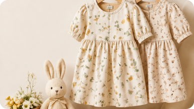 Vì sao nên chọn quần áo Organic Cotton cho bé?